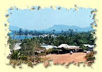 Ganh Dan - view to Cambodia